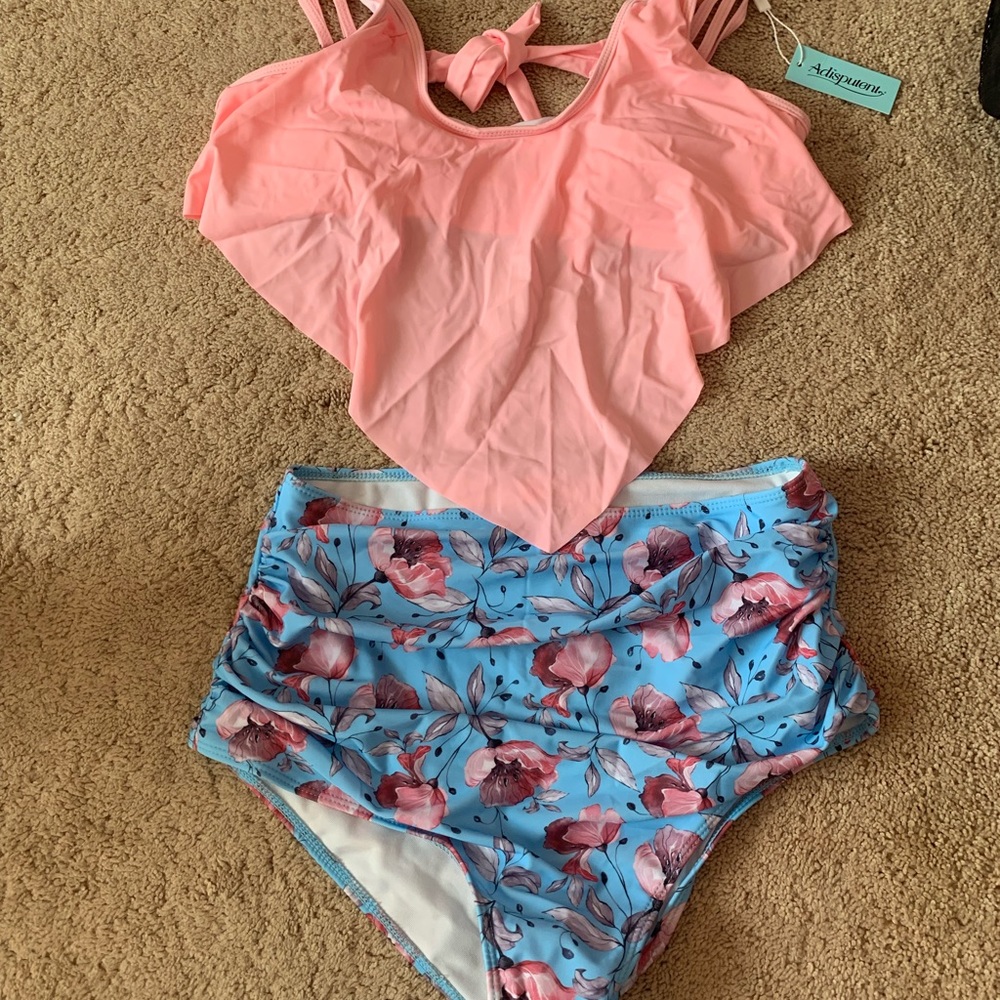High waist swimsuit